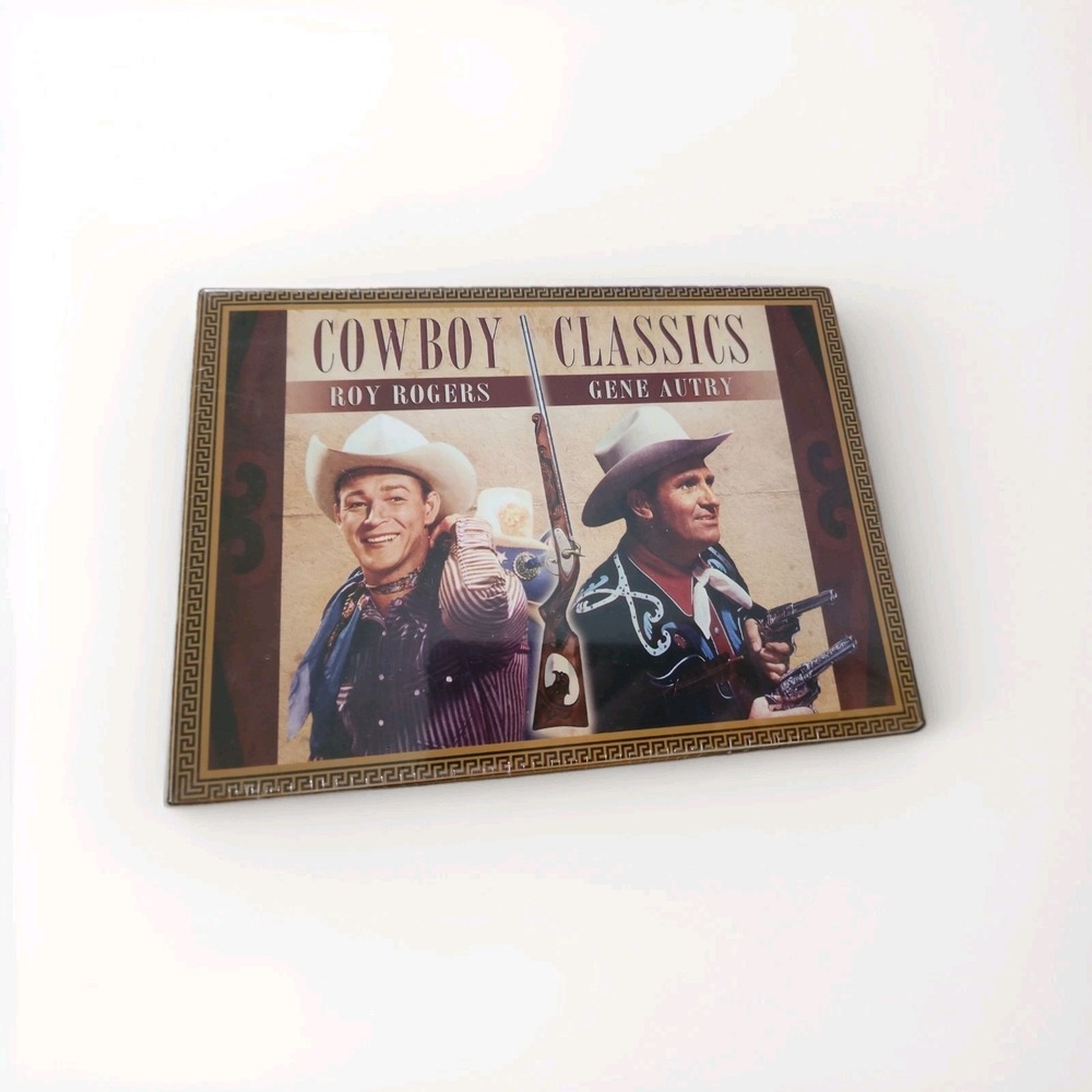 Echo Bridge Cowboy Classics DVD Box Set 4-Disc Roy Rogers Gene Autry New Sealed